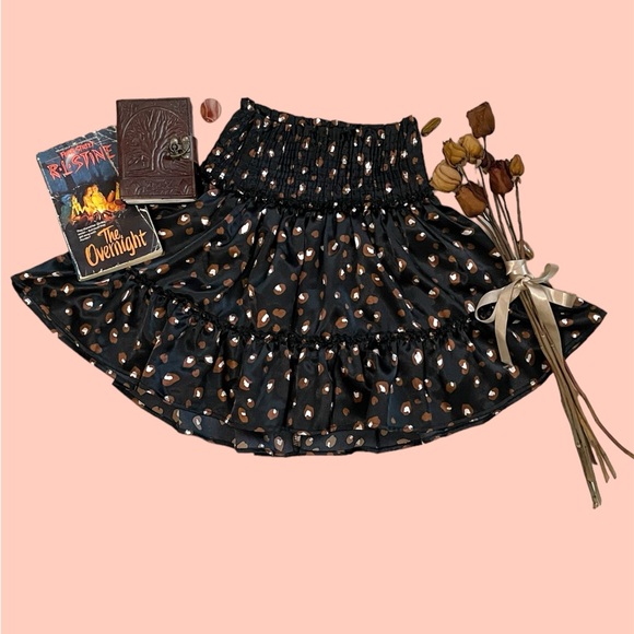 Altard State leopard print mini ruffled skirt - Picture 12 of 13